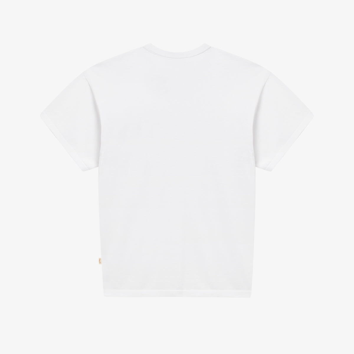 KNITTED TEE - WHITE