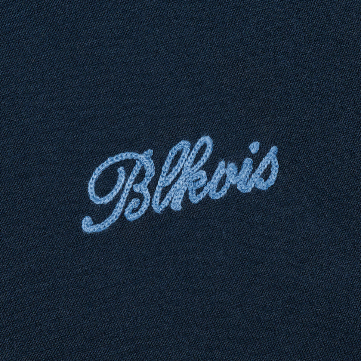 KNITTED TEE - BLUEBERRY