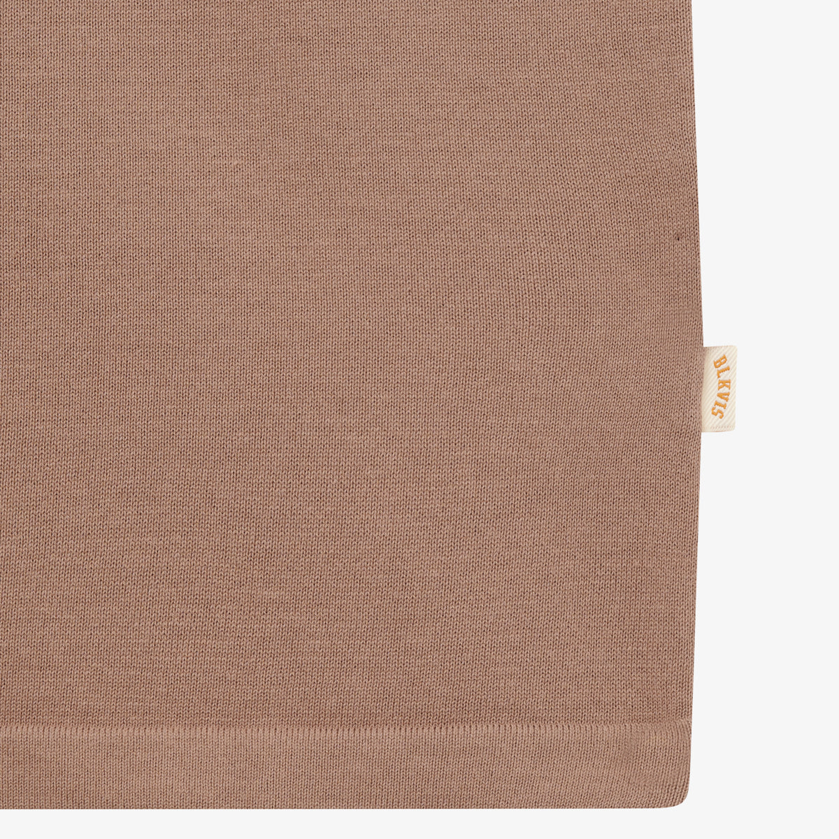KNITTED TEE - GINGER SNAP