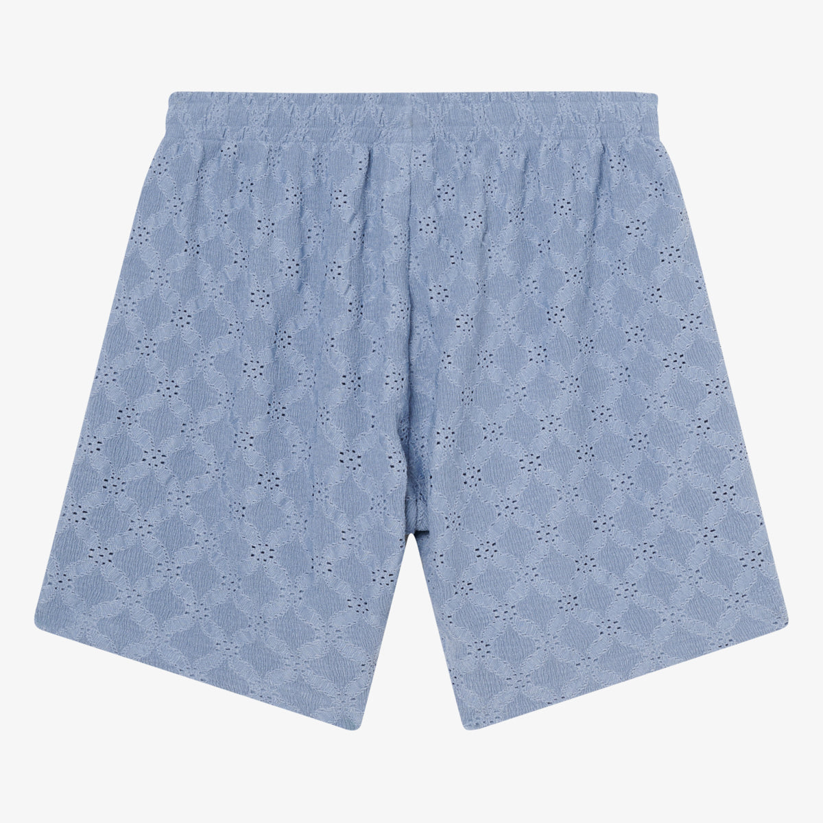 LACE SHORTS - STONE WASH BLUE