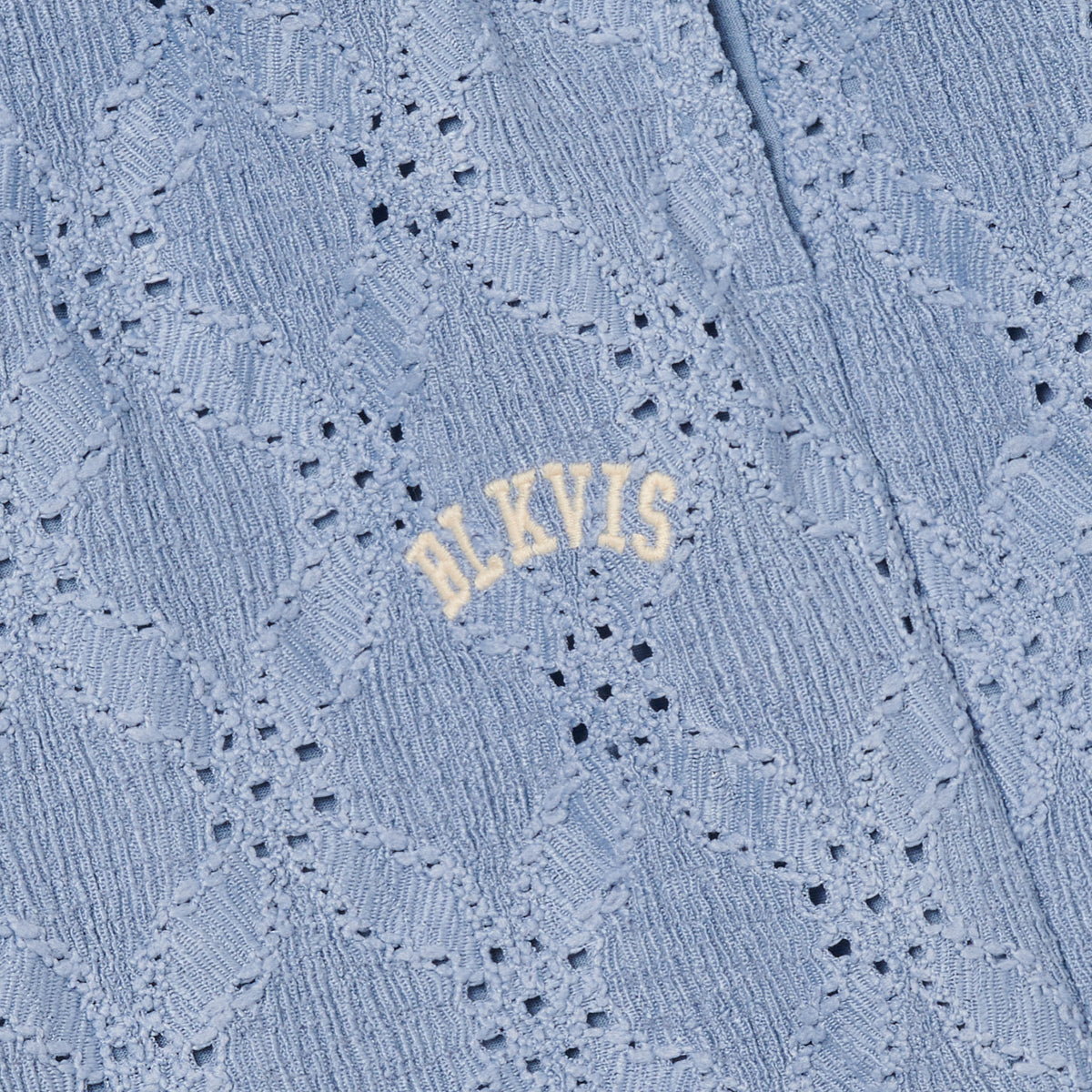 LACE SHORTS - STONE WASH BLUE