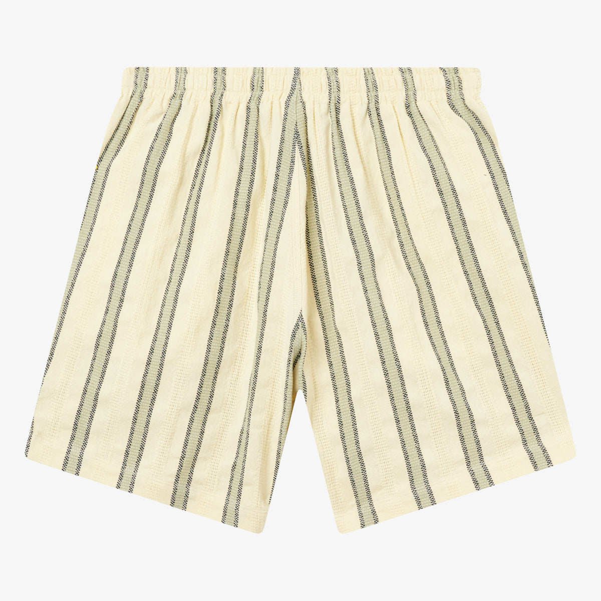 STRUCTURED JAQUARD SHORTS - FLAN