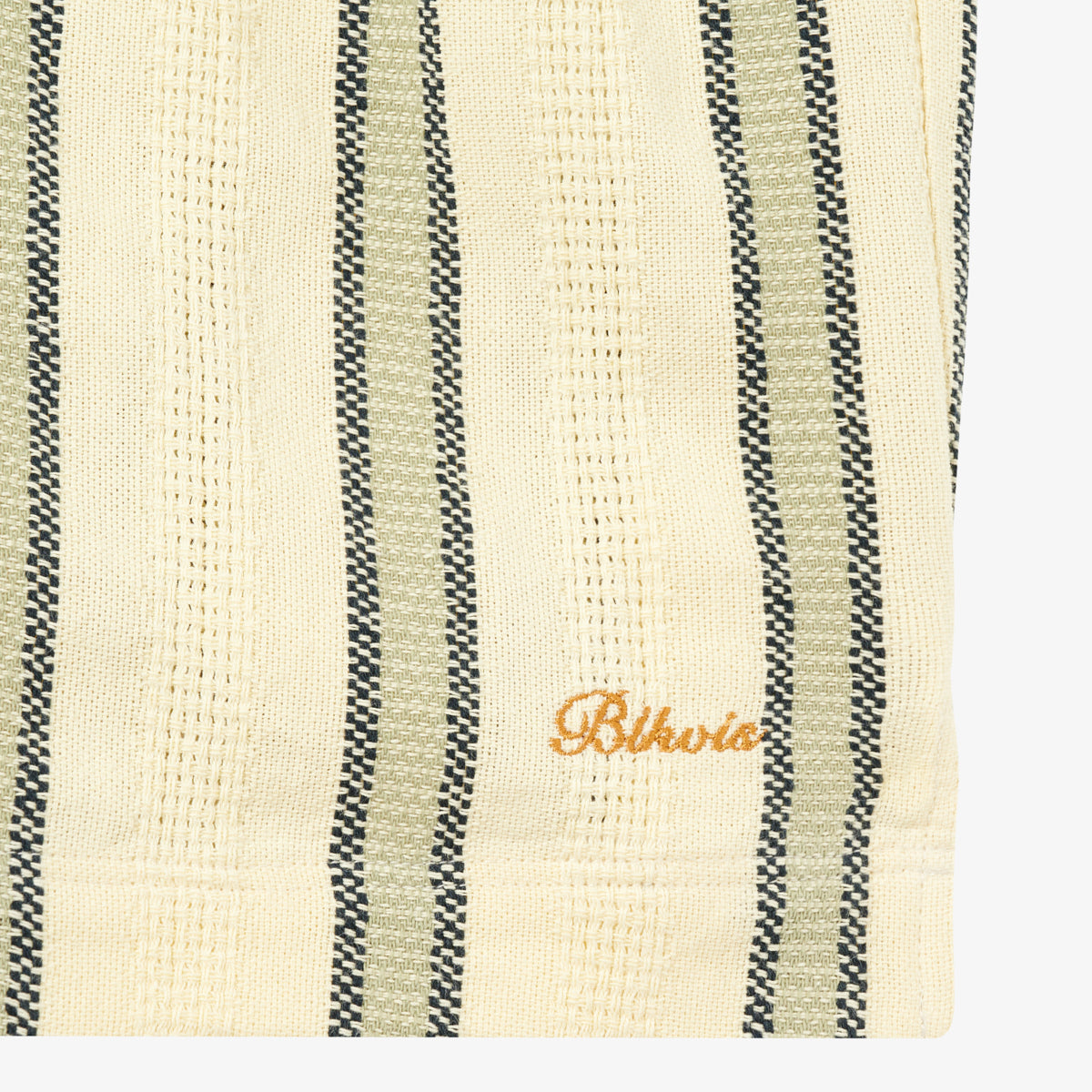 STRUCTURED JAQUARD SHORTS - FLAN