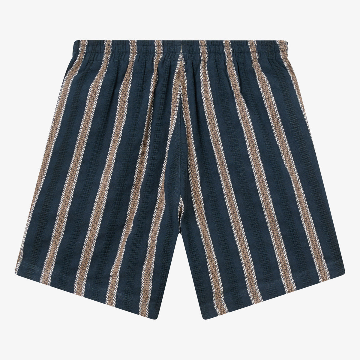 STRUCTURED JAQUARD SHORTS - BLUEBERRY