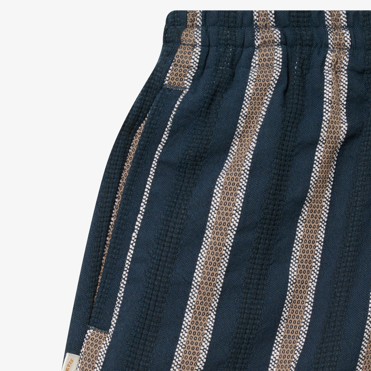 STRUCTURED JAQUARD SHORTS - BLUEBERRY