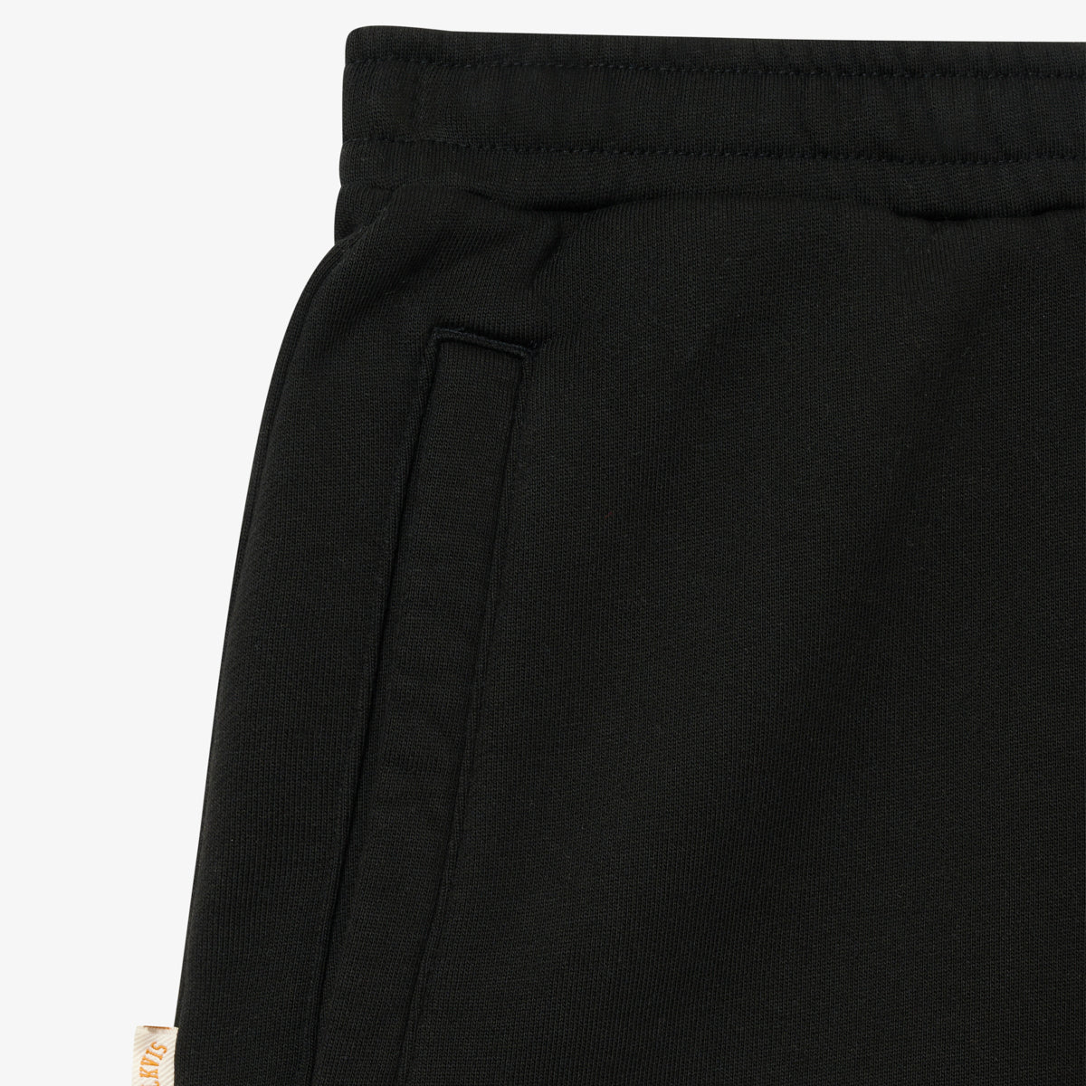 SCRIPT SWEATSHORTS - BLACK