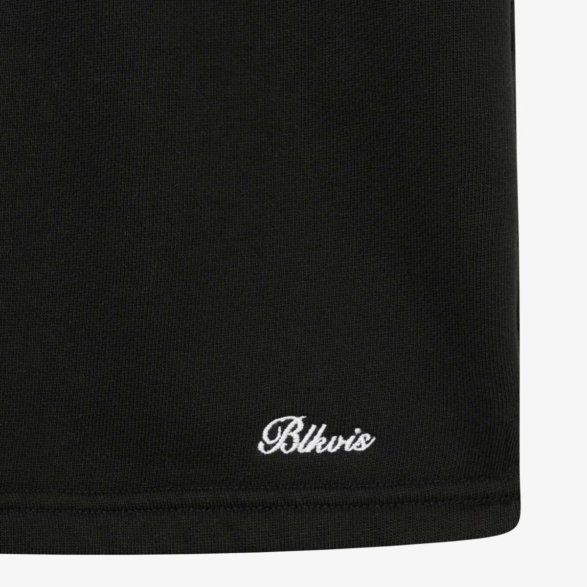 SCRIPT SWEATSHORTS - BLACK