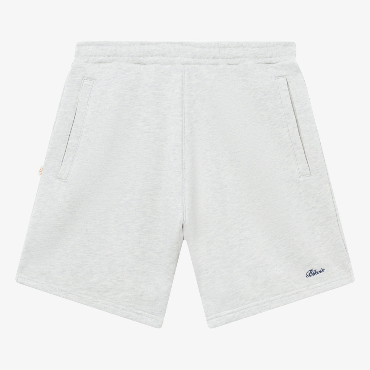 SCRIPT SWEATSHORTS - ECRU GREY HEATHER