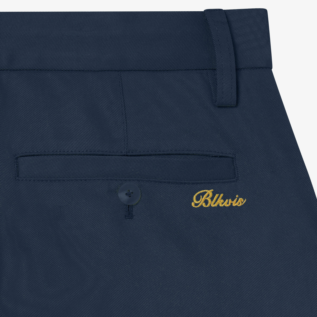 TENCEL PLEATED TROUSERS - BLUEBERRY