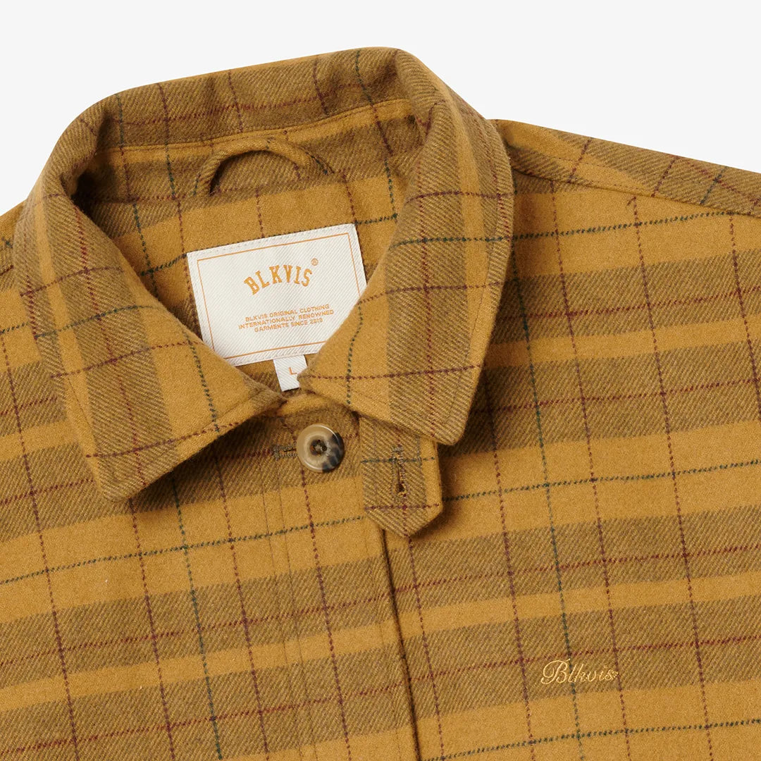 SCRIPT WOOL OVERCOAT - MILITARY OLIVE