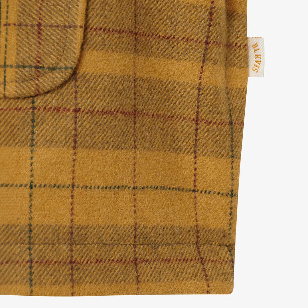 SCRIPT WOOL OVERCOAT - MILITARY OLIVE