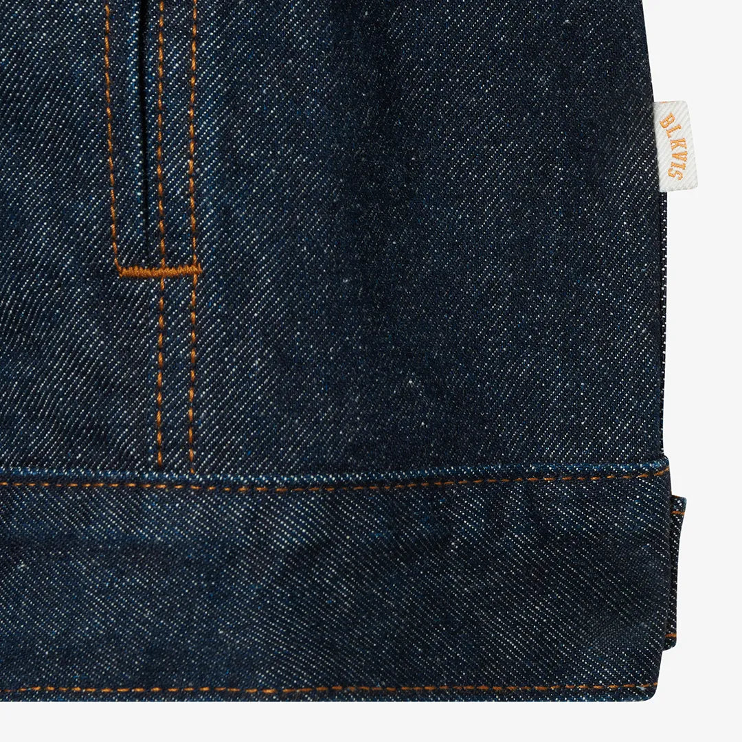 SELVEDGE DENIM JACKET - DARK BLUE