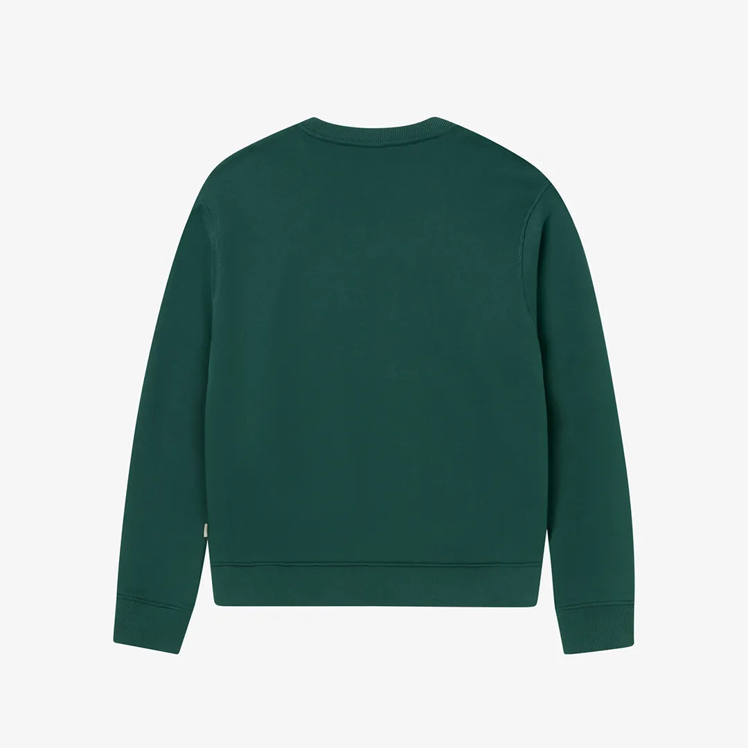 BOLD SCRIPT CREWNECK - SEA MOSS