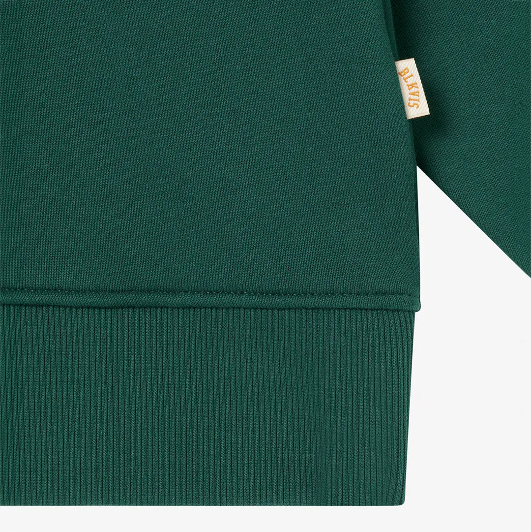 BOLD SCRIPT CREWNECK - SEA MOSS