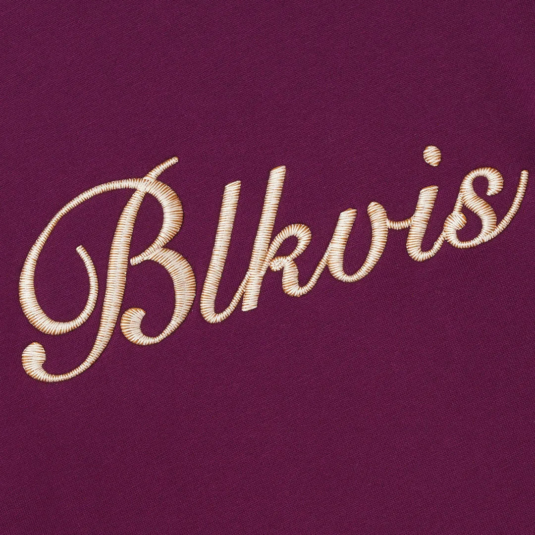 BOLD SCRIPT CREWNECK - DARK PURPLE