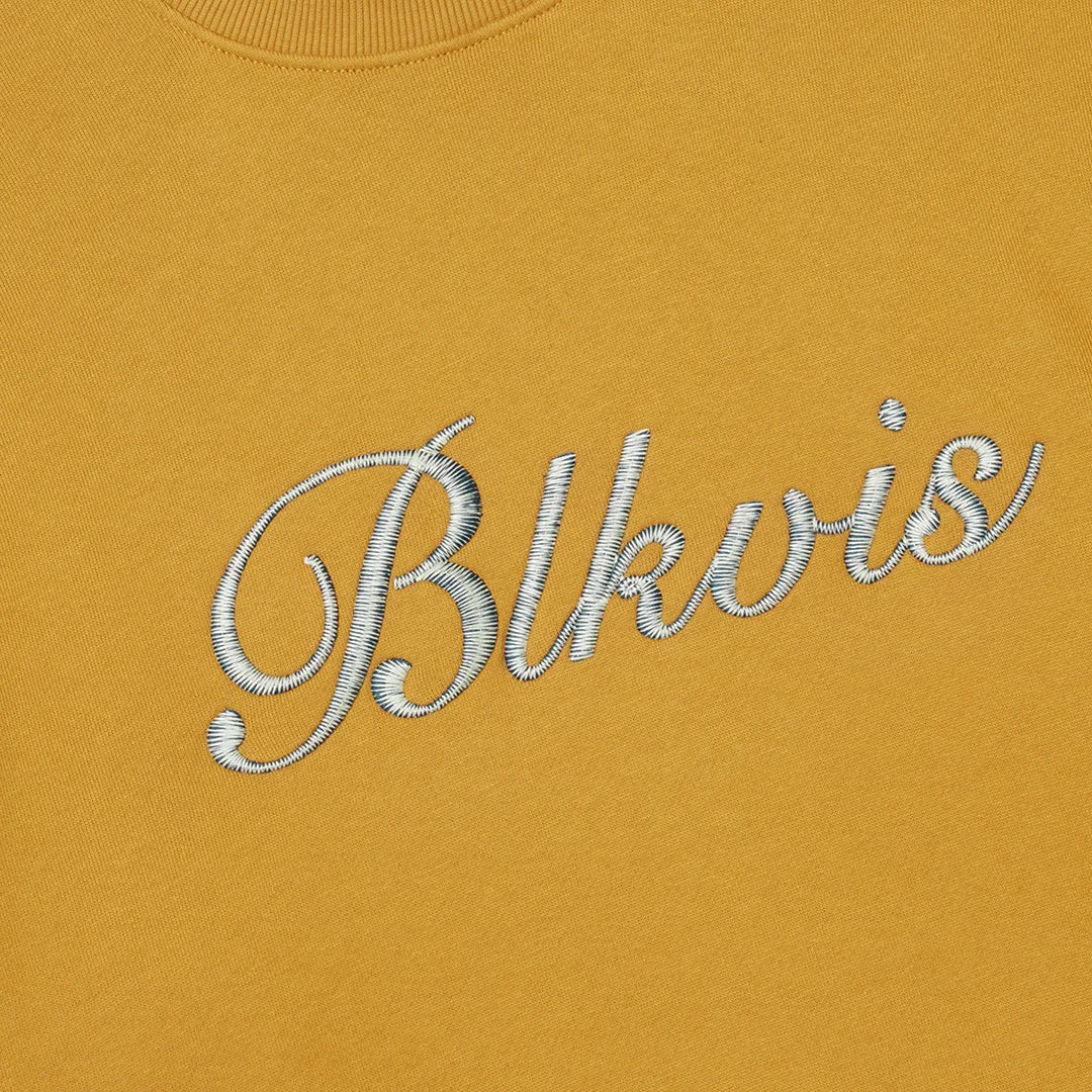BOLD SCRIPT CREWNECK - WOOD THRUSH