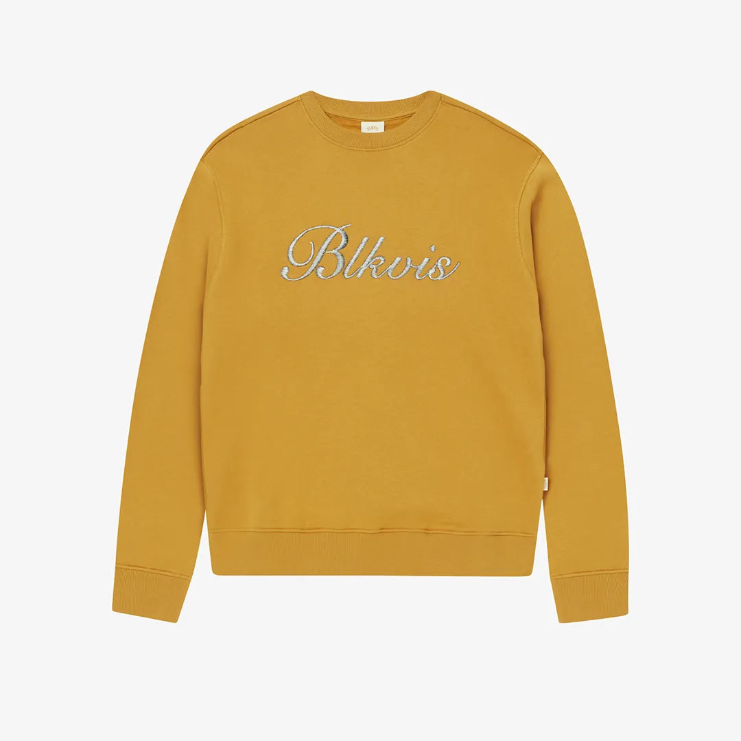 BOLD SCRIPT CREWNECK - WOOD THRUSH