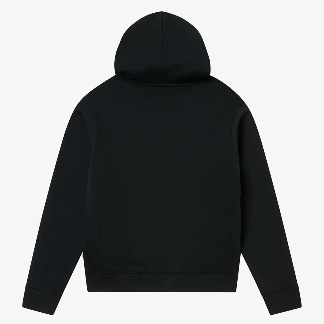 LETTERING HOODY - BLACK