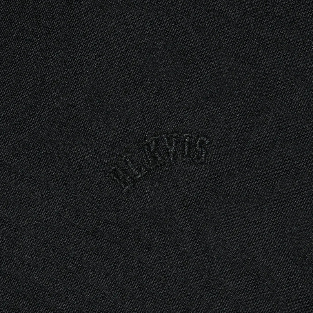 LETTERING HOODY - BLACK