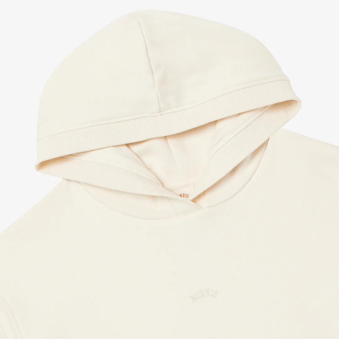 LETTERING HOODY - PAPYRUS