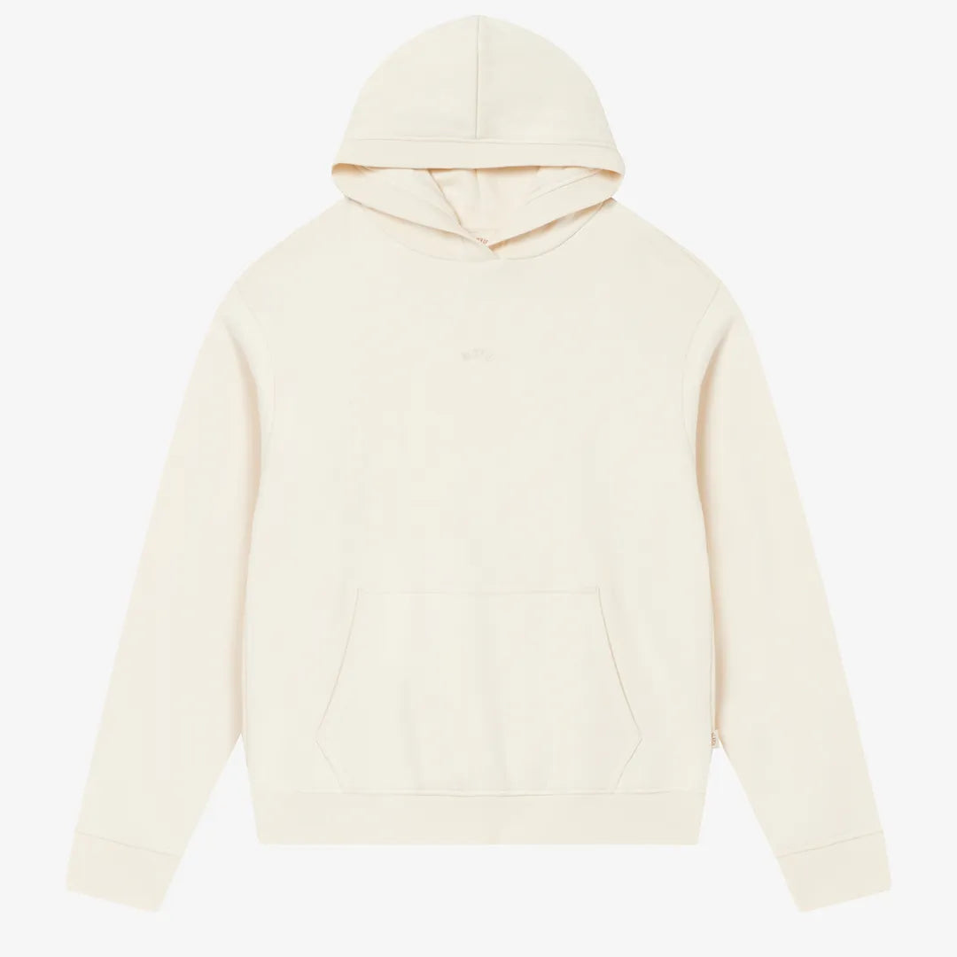 LETTERING HOODY - PAPYRUS
