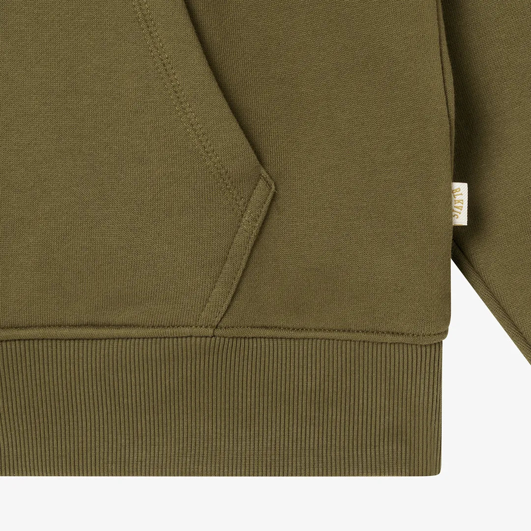 LETTERING HOODY - MILITARY OLIVE