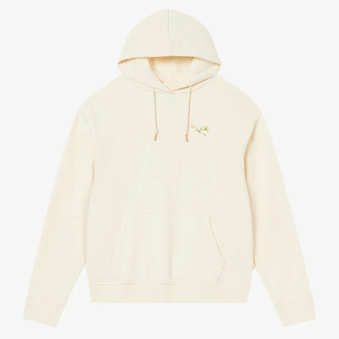 FLORAL LETTER HOODY - PAPYRUS