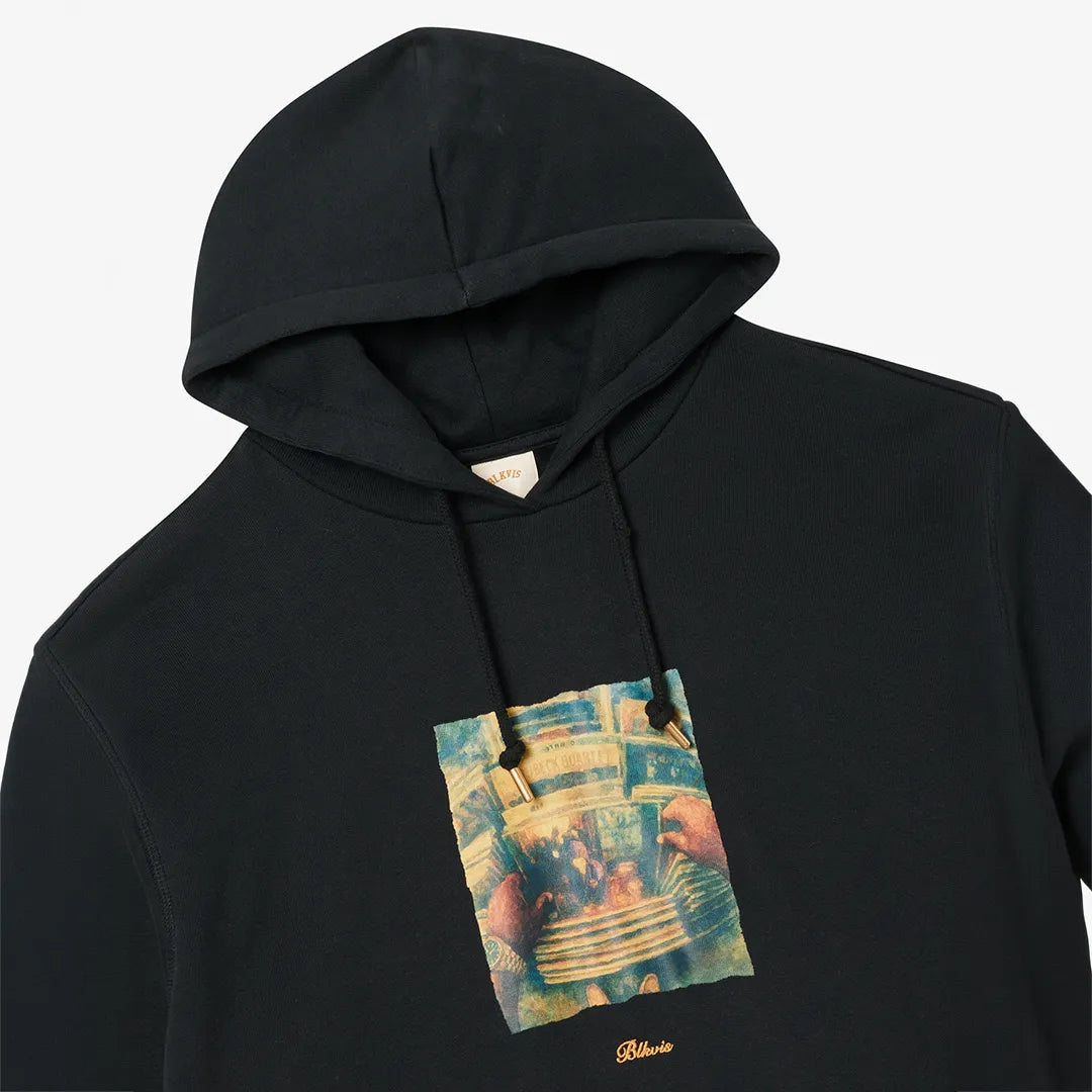 DIGGIN CRATES HOODY - BLACK