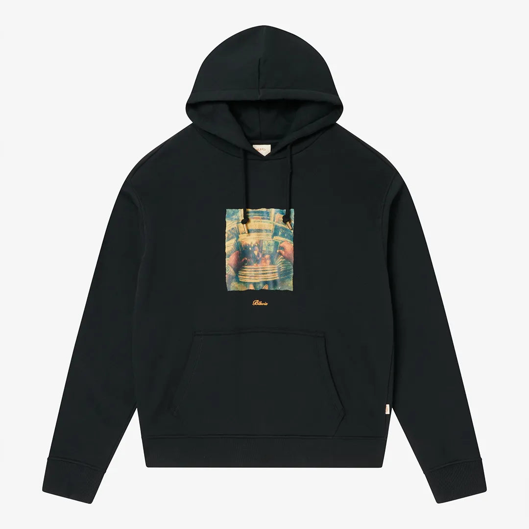 DIGGIN CRATES HOODY - BLACK