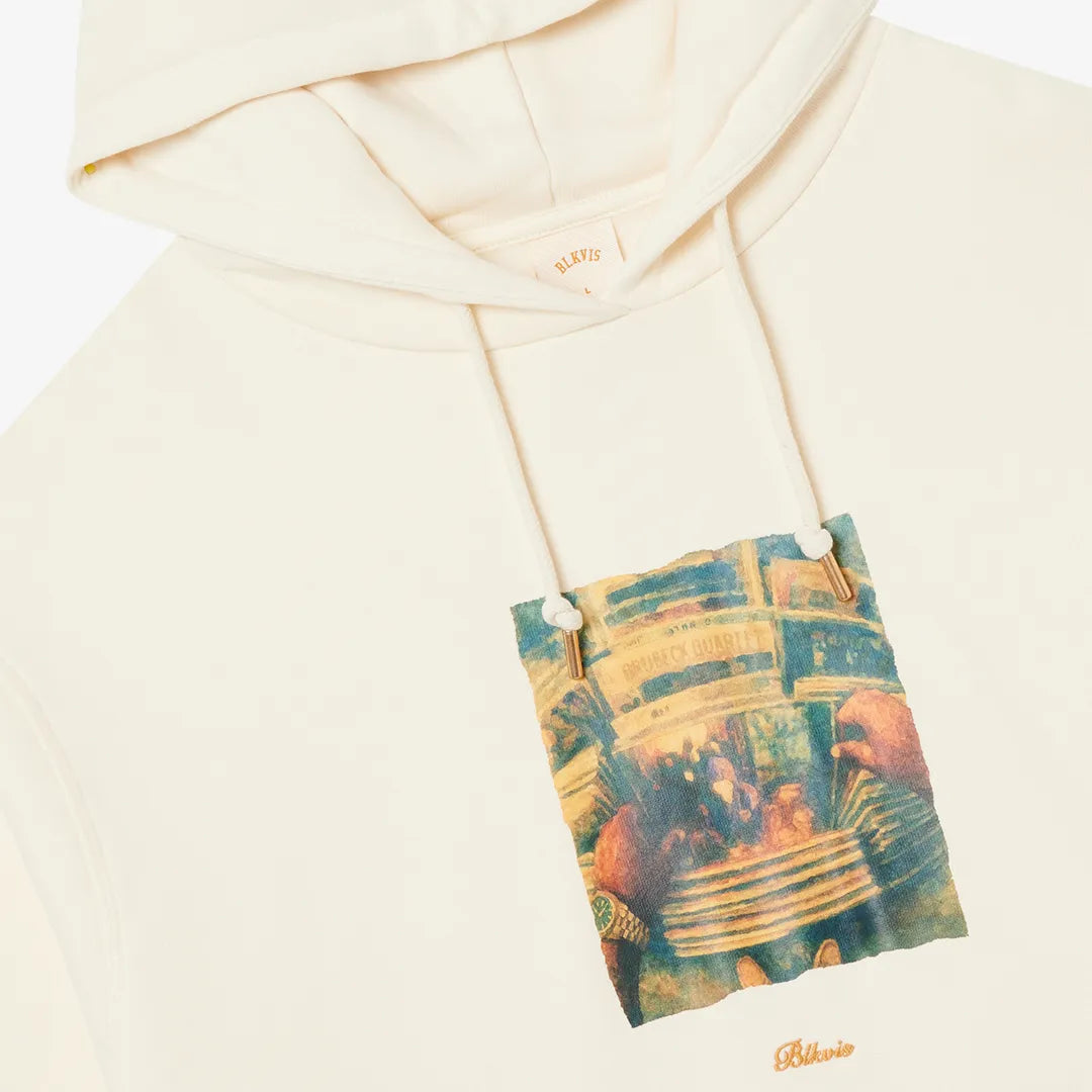 DIGGIN CRATES HOODY - PAPYRUS