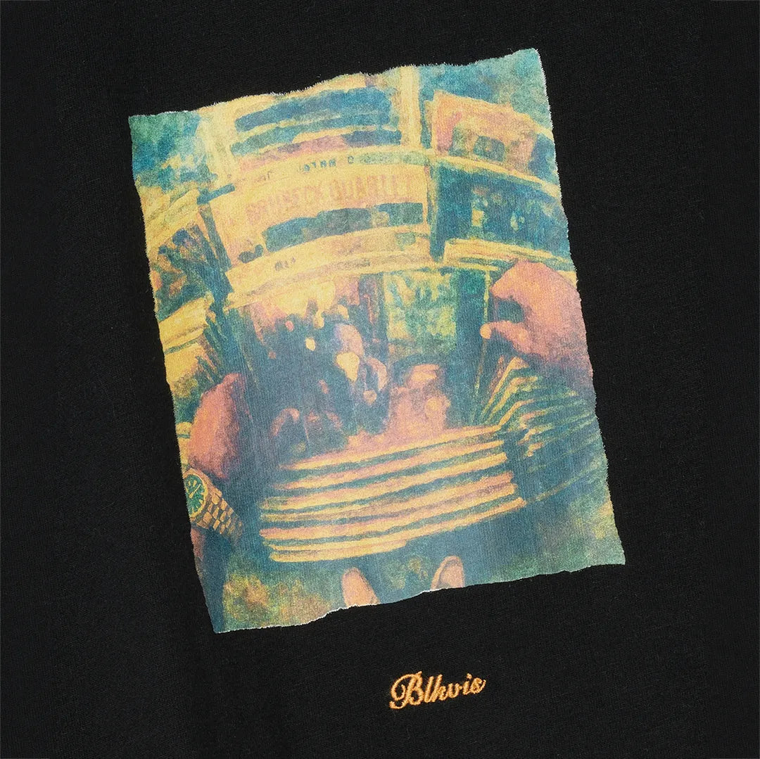 DIGGIN CRATES TEE - BLACK