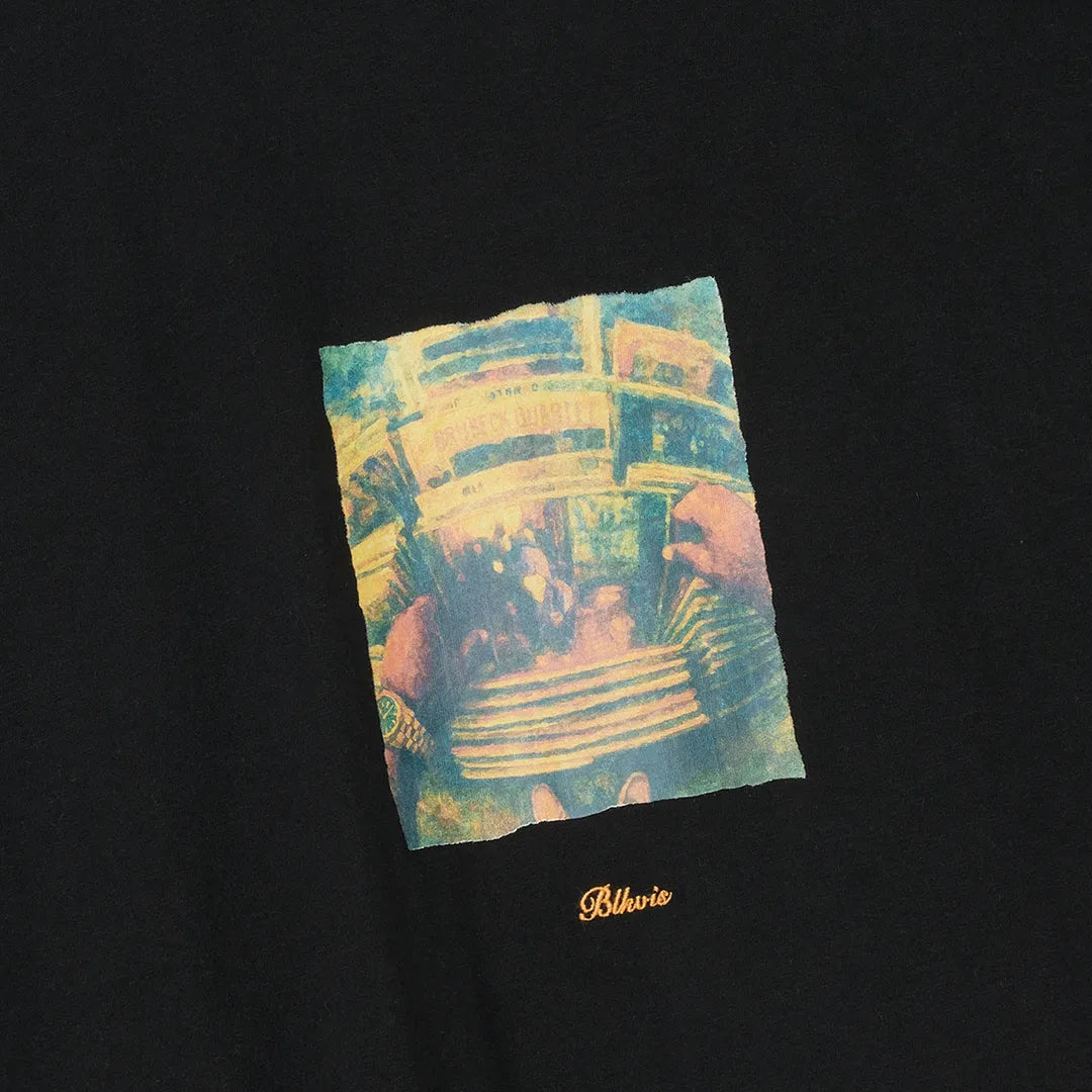 DIGGIN CRATES TEE - BLACK