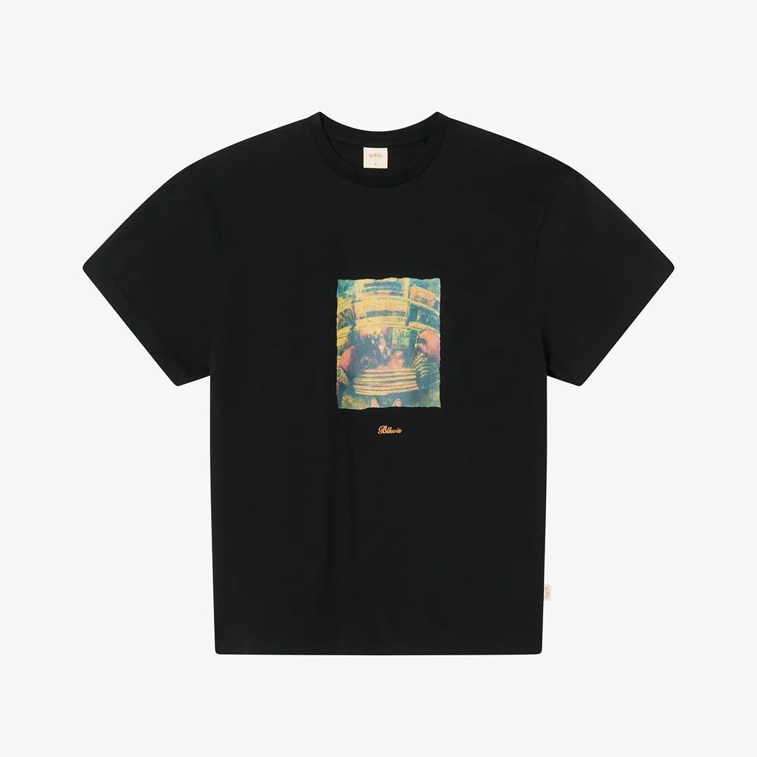 DIGGIN CRATES TEE - BLACK