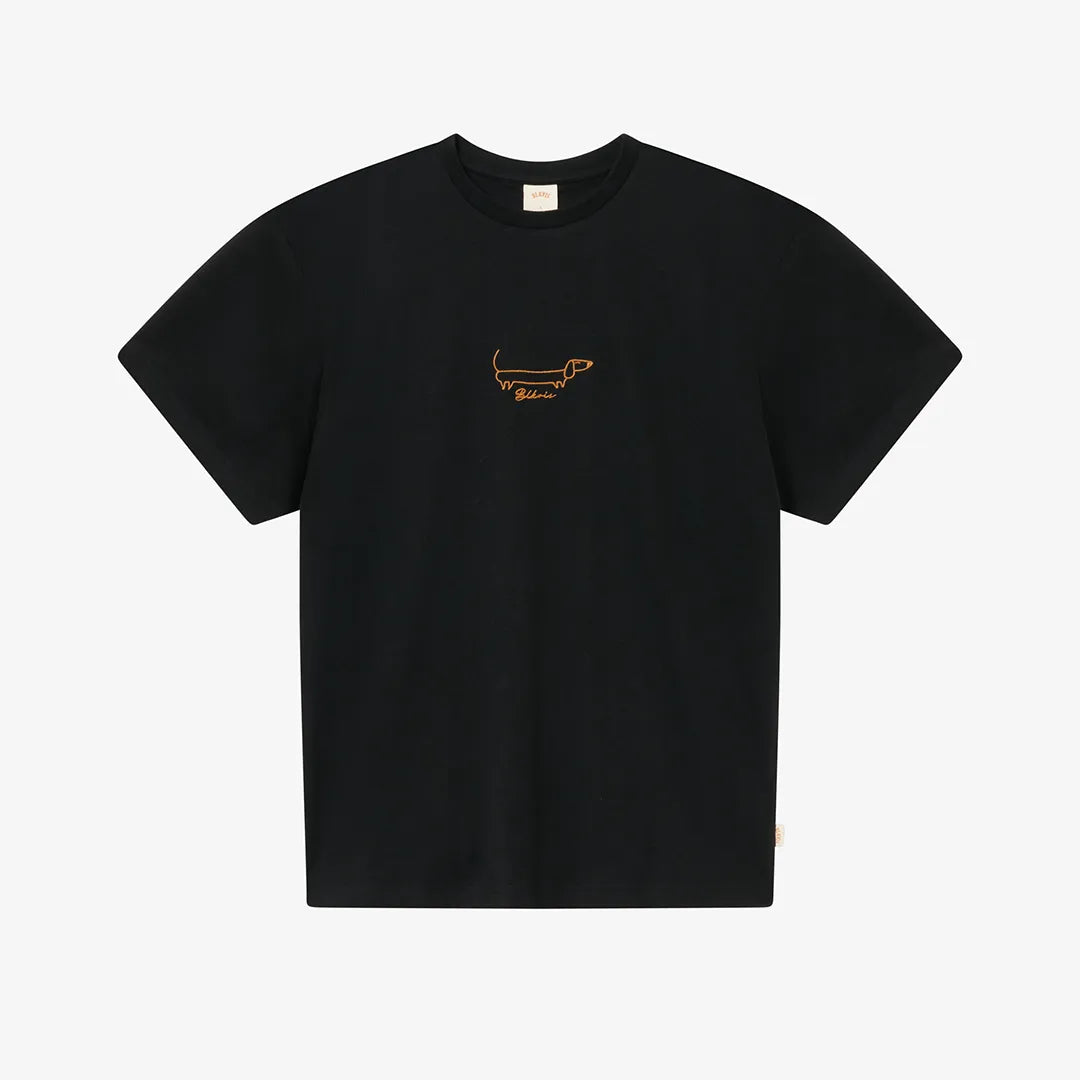 DACHSHUND TEE - BLACK