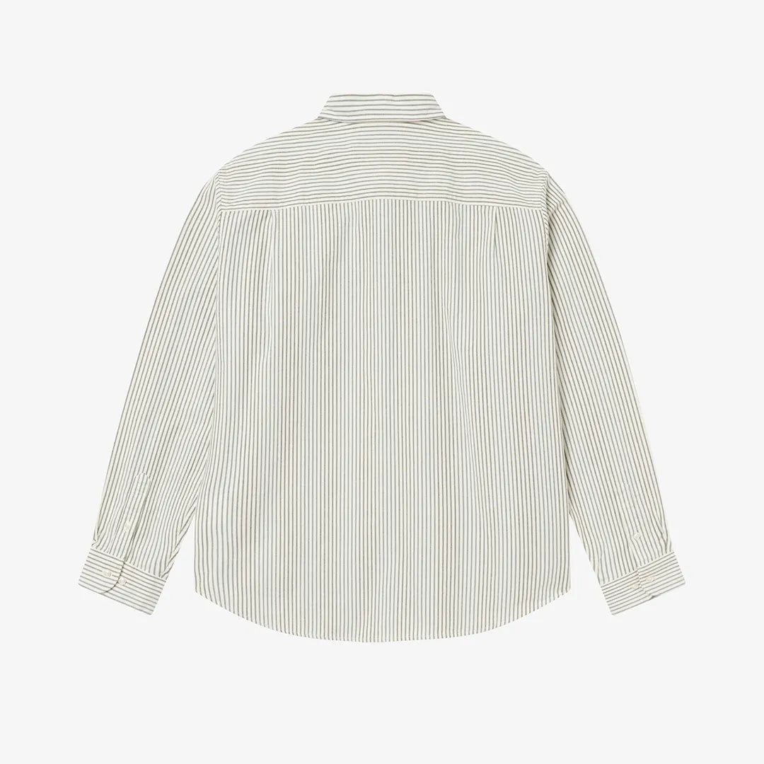 SCRIPT HEAVY SHIRT - PAPYRUS