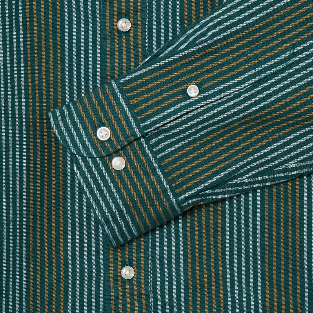 SCRIPT HEAVY SHIRT - SEA MOSS