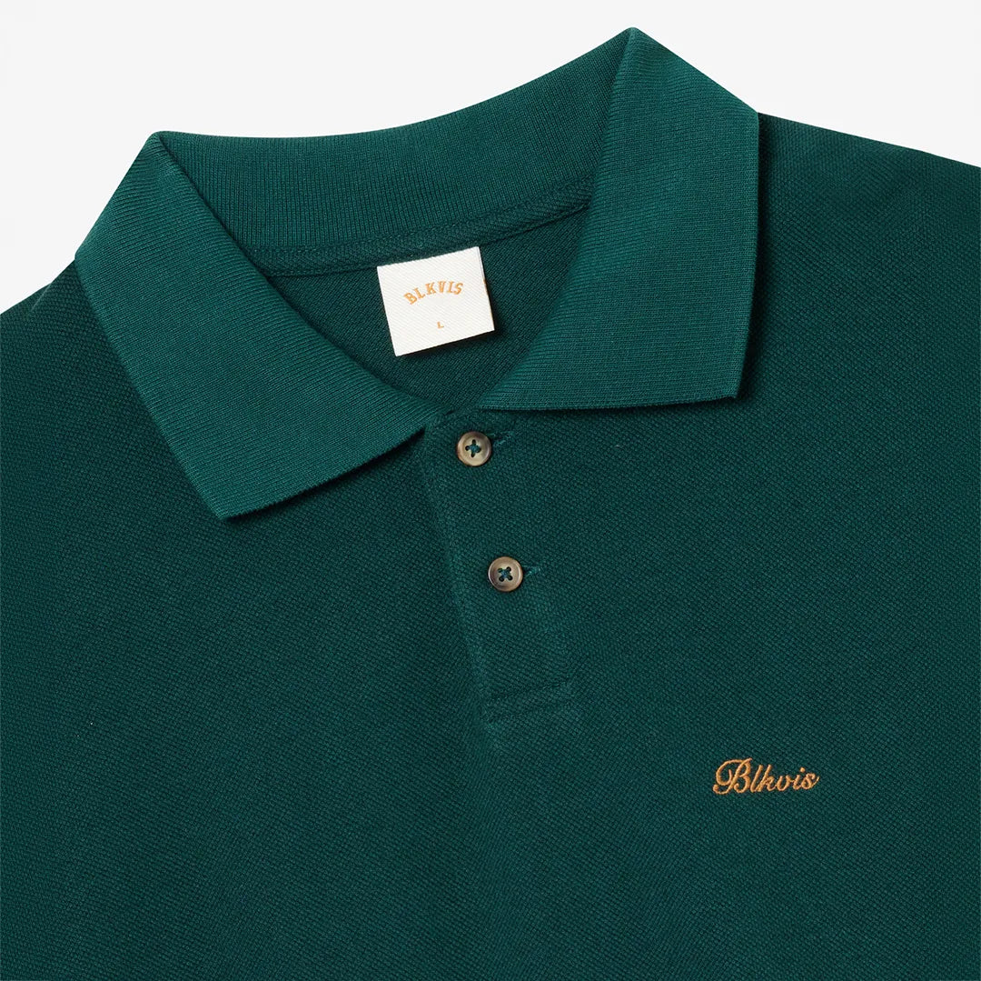 PIQUÈE WOOL LONGSLEEVE - SEA MOSS