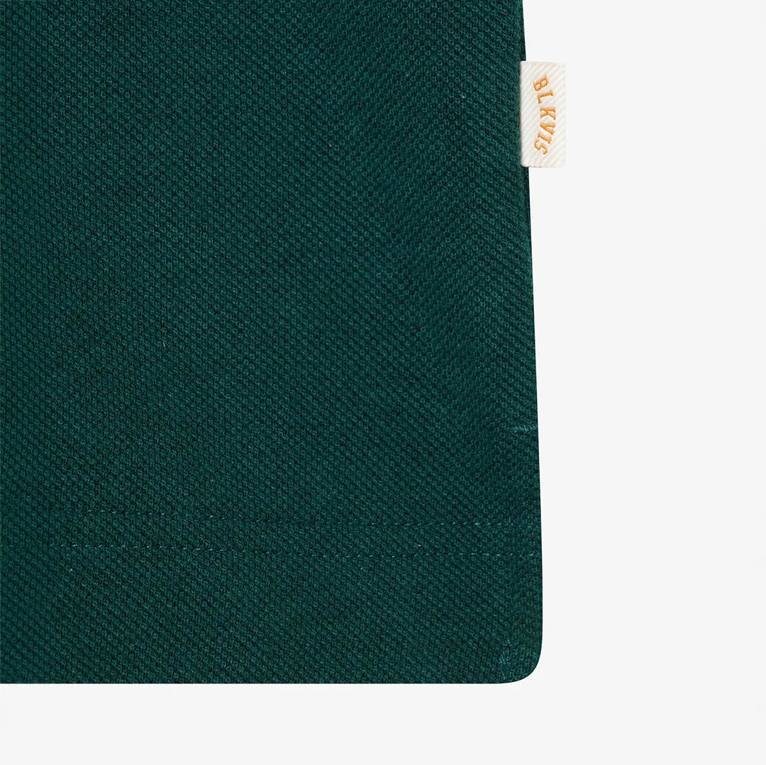 PIQUÈE WOOL LONGSLEEVE - SEA MOSS