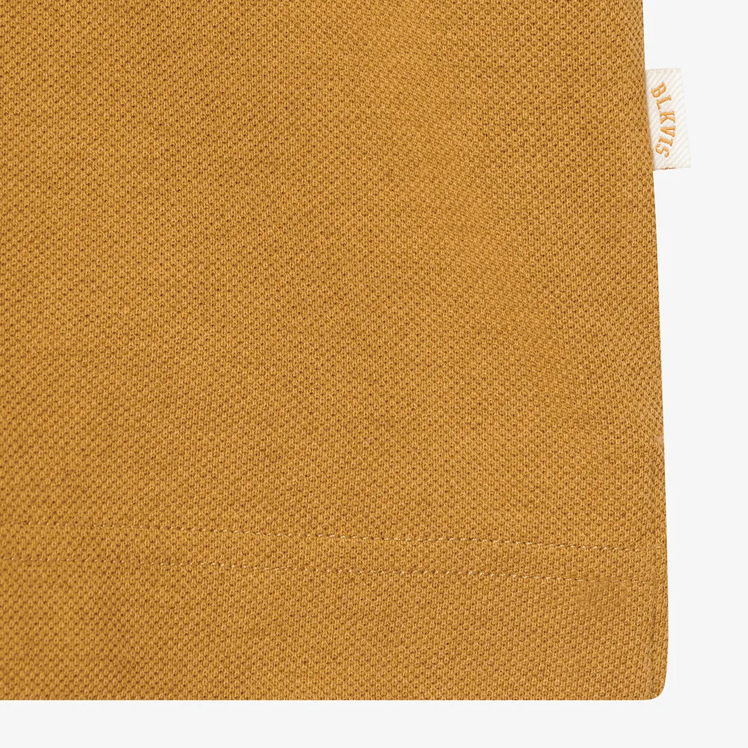 PIQUÈE WOOL LONGSLEEVE - WOOD THRUSH