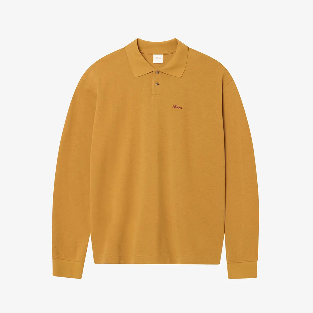 PIQUÈE WOOL LONGSLEEVE - WOOD THRUSH