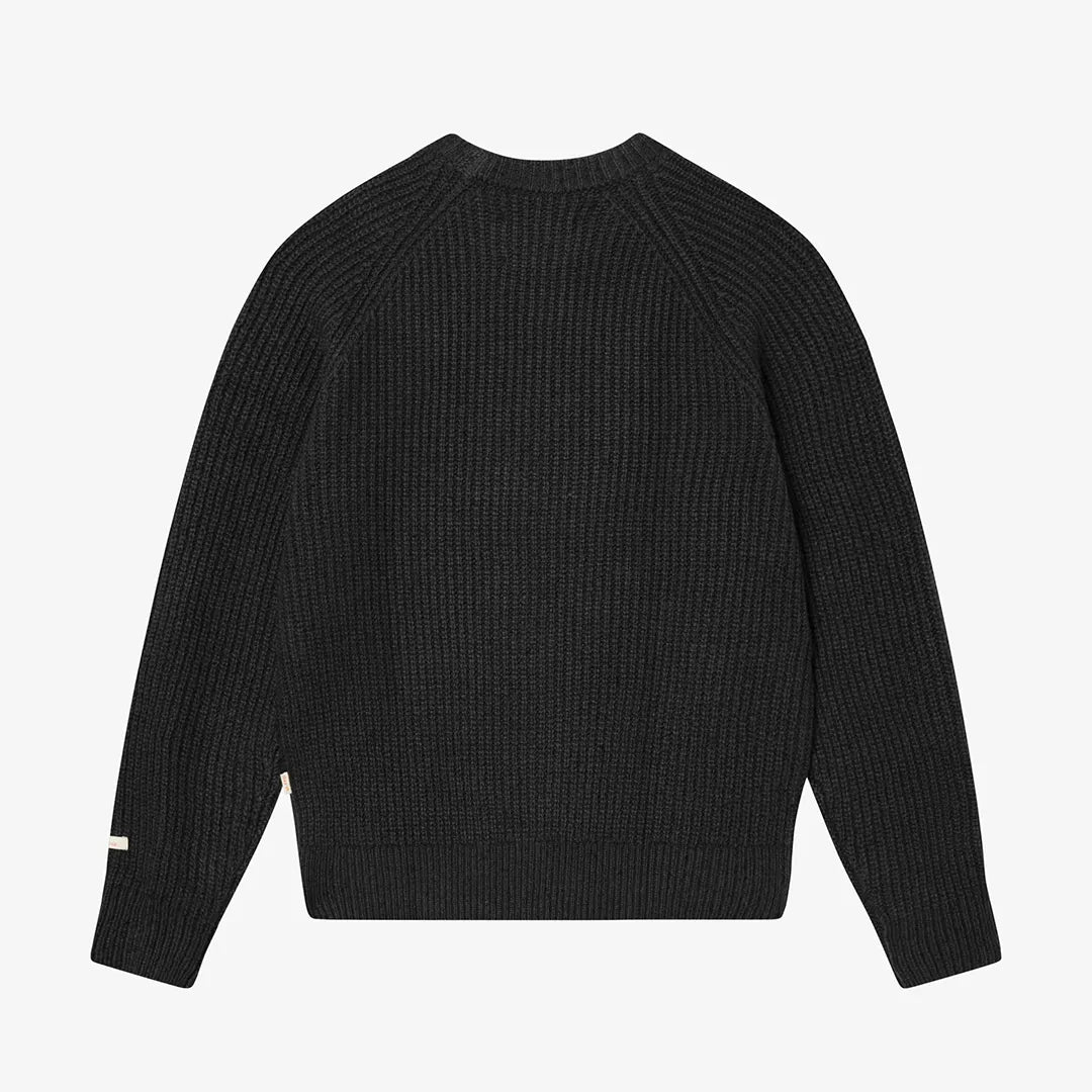 COZY KNIT SWEATER - BLACK