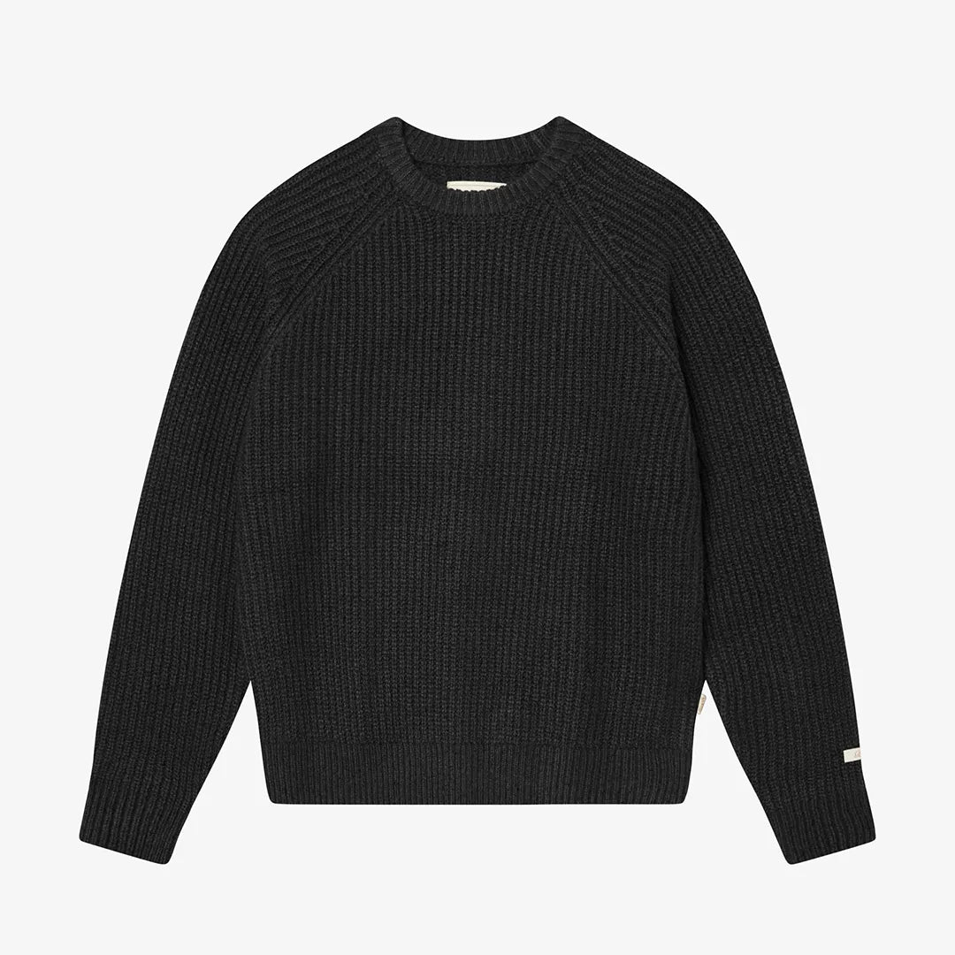COZY KNIT SWEATER - BLACK