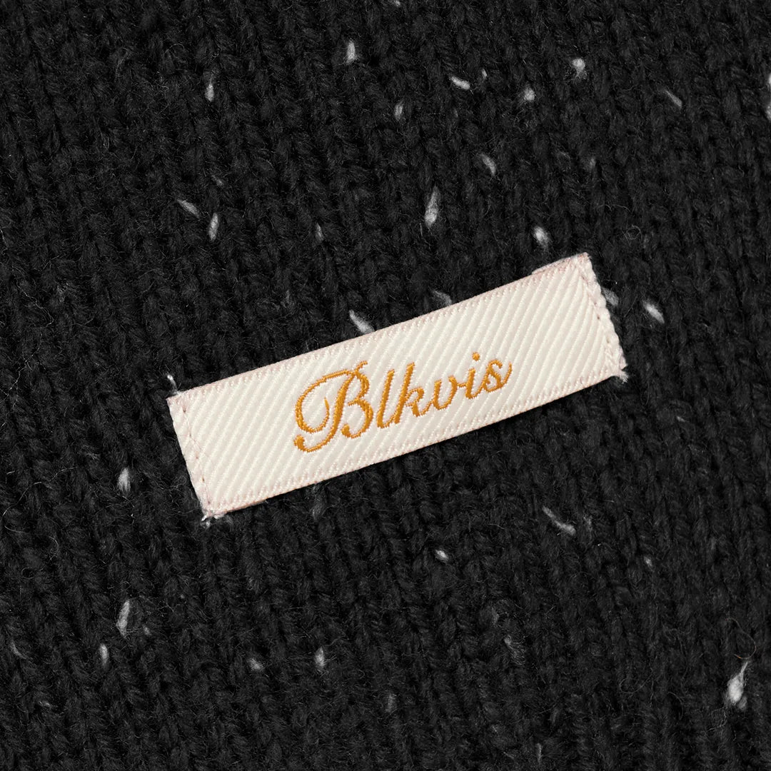 NEP CREWNECK SWEATER - BLACK