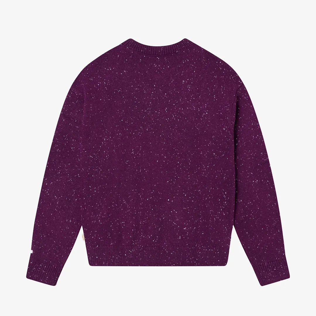 NEP CREWNECK SWEATER - DARK PURPLE
