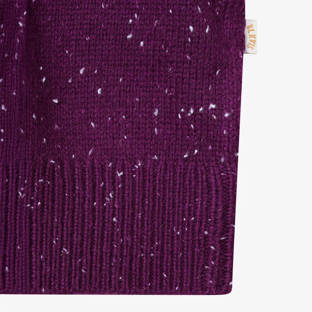 NEP CREWNECK SWEATER - DARK PURPLE