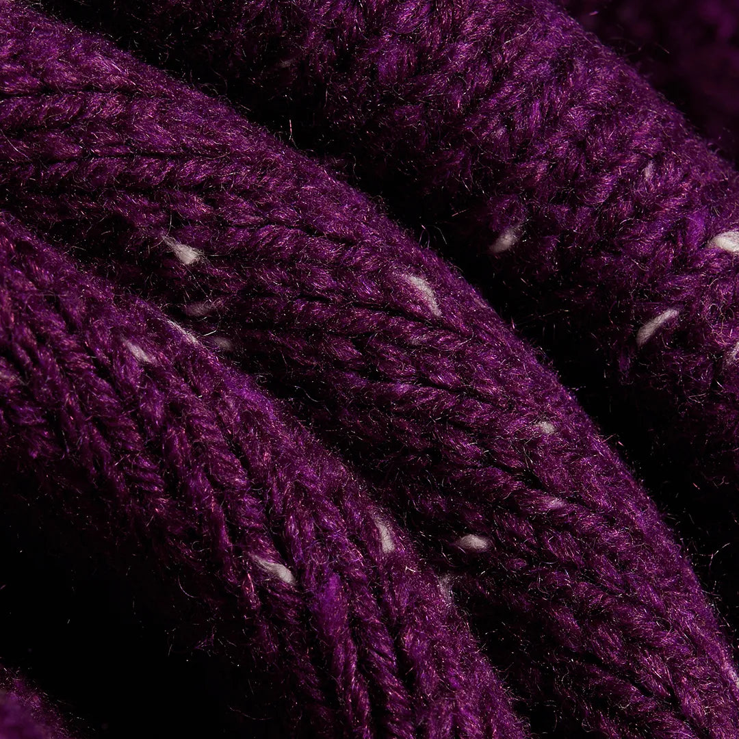 NEP CREWNECK SWEATER - DARK PURPLE