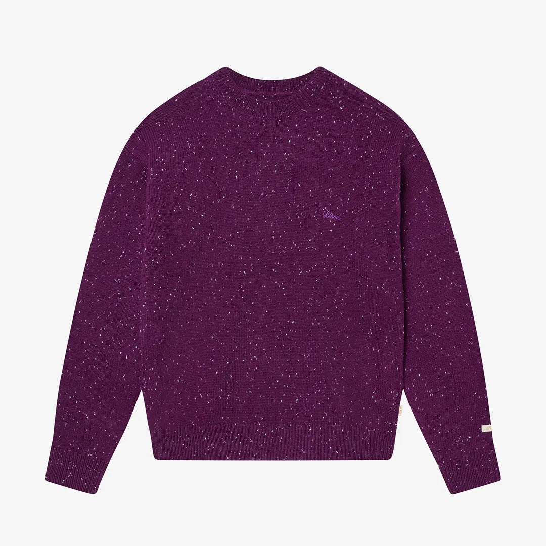 NEP CREWNECK SWEATER - DARK PURPLE