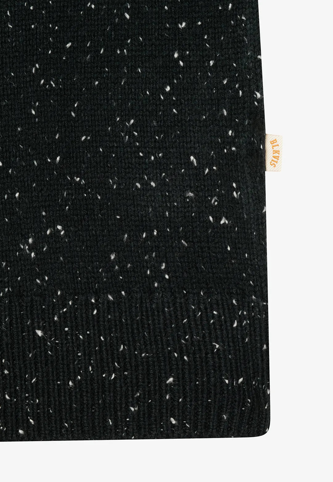 NEP KNIT VEST - BLACK