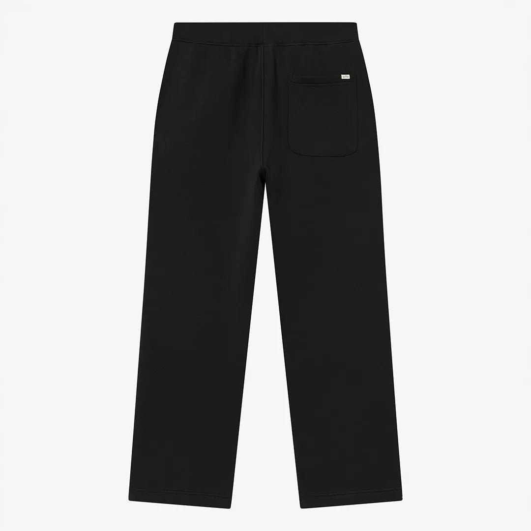 LETTERING SWEATPANTS - BLACK
