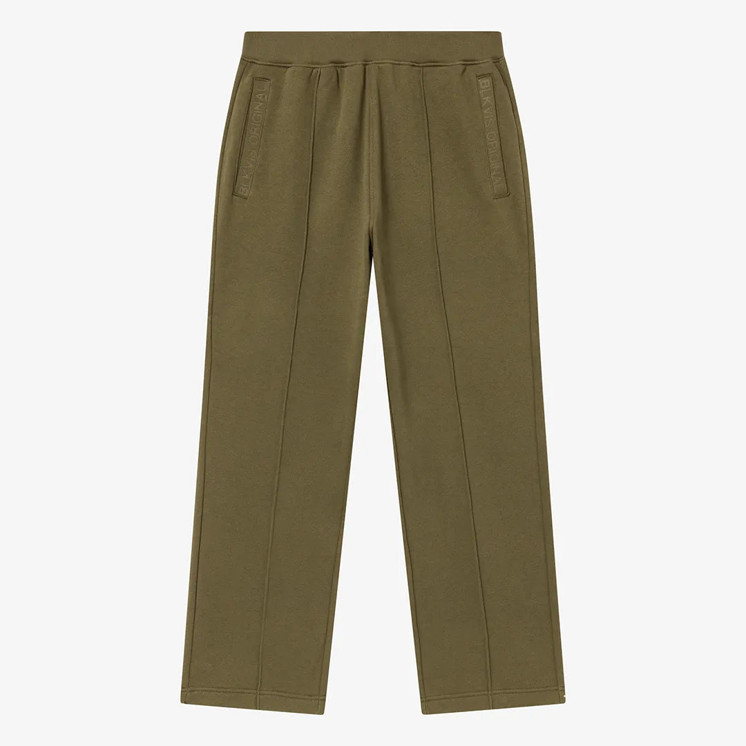 LETTERING SWEATPANTS - MILITARY OLIVE